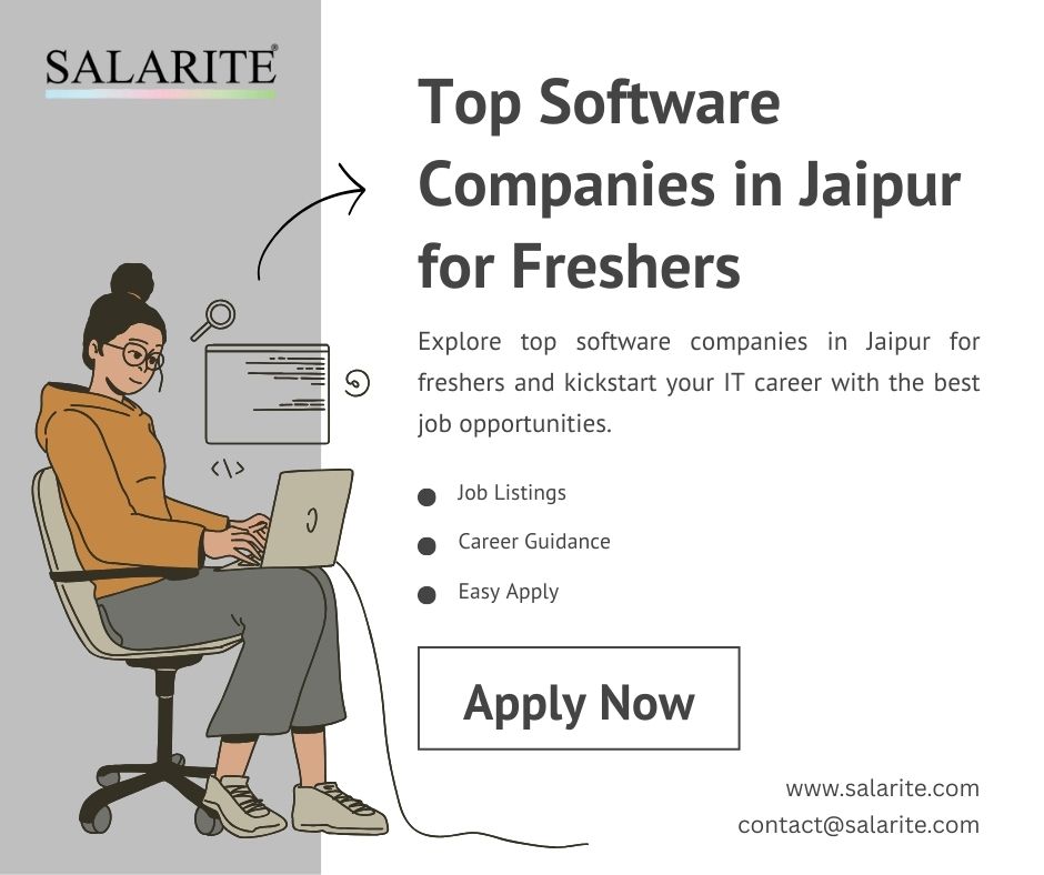Top Software Companies in Jaipur for Freshers